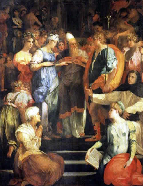 聖母マリアの結婚 有名な絵画 物語